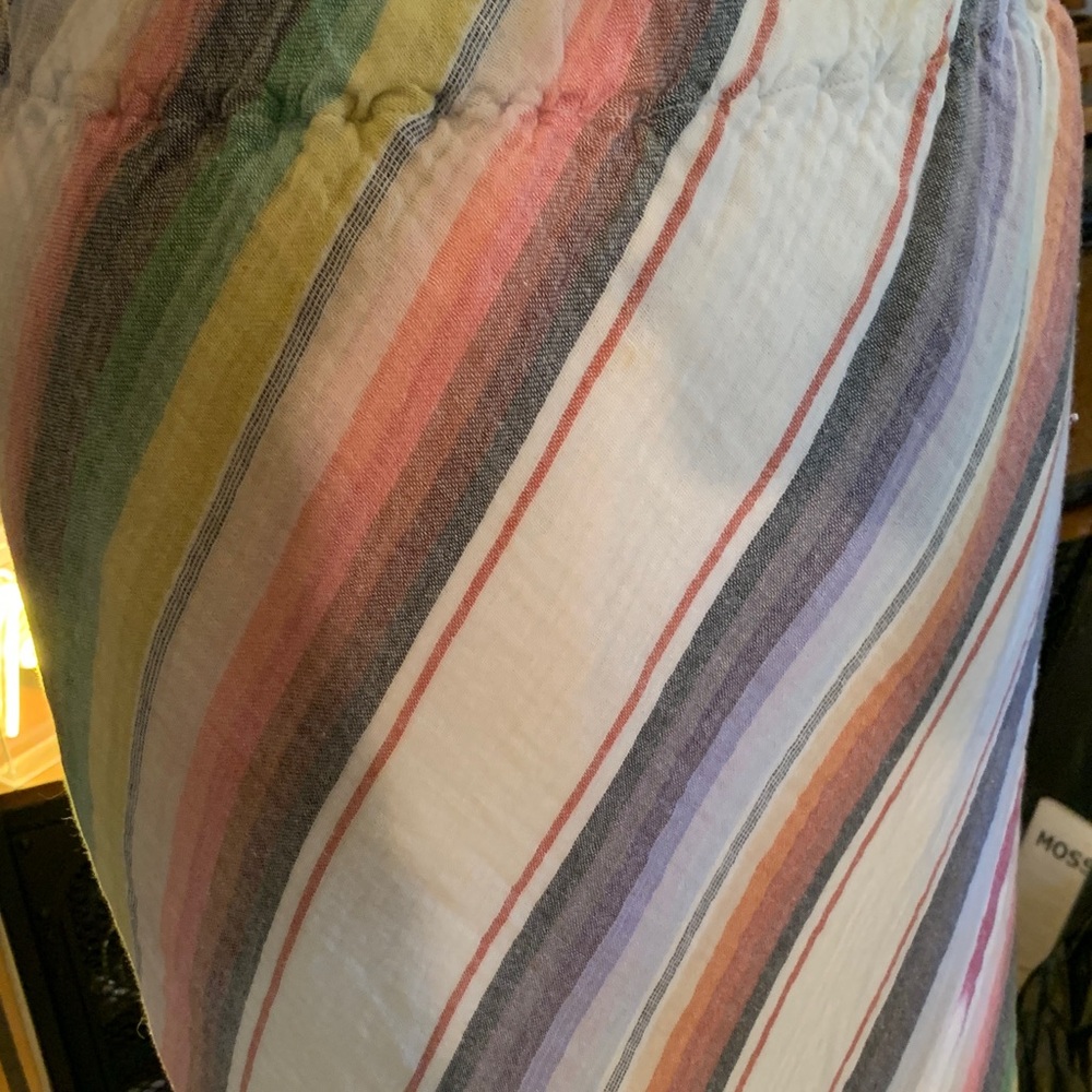Tasha Polizzi Colorful Muted Striped Maxi Skirt - Picture 6 of 7